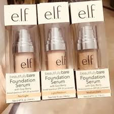 E.l.f Beautifully Bare Foundation Serum SPF 25