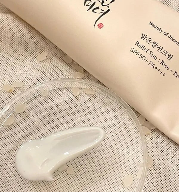 BEAUTY OF JOSEON RELIEF SUN : RICE + PROBIOTICS (SPF50+ PA++++)