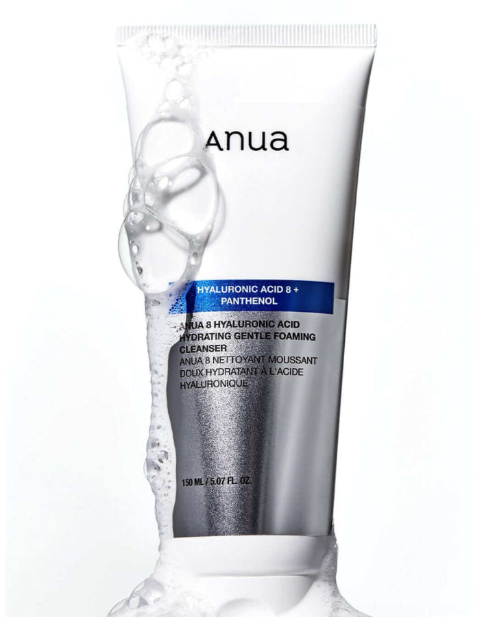 ANUA 8 HYALURONIC ACID HYDRATING GENTLE FOAMING CLEANSER