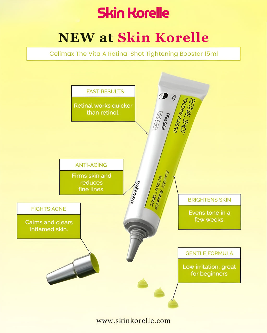 CELIMAX RETINAL SHOT TIGHTENING BOOSTER 15ML